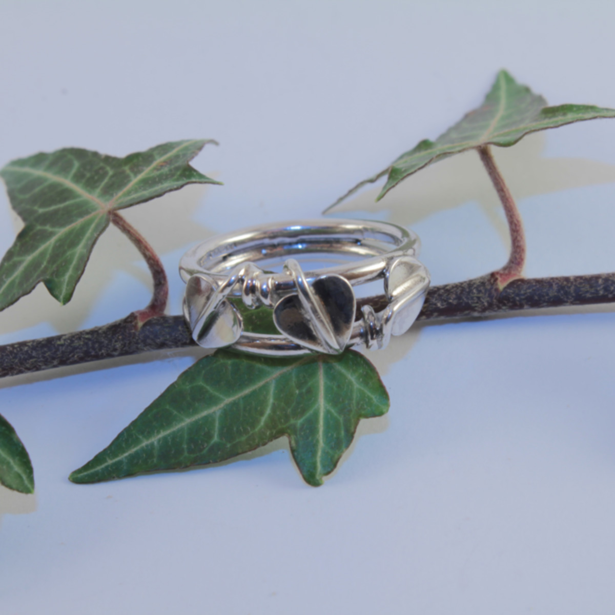 Entwined Leaves Ring