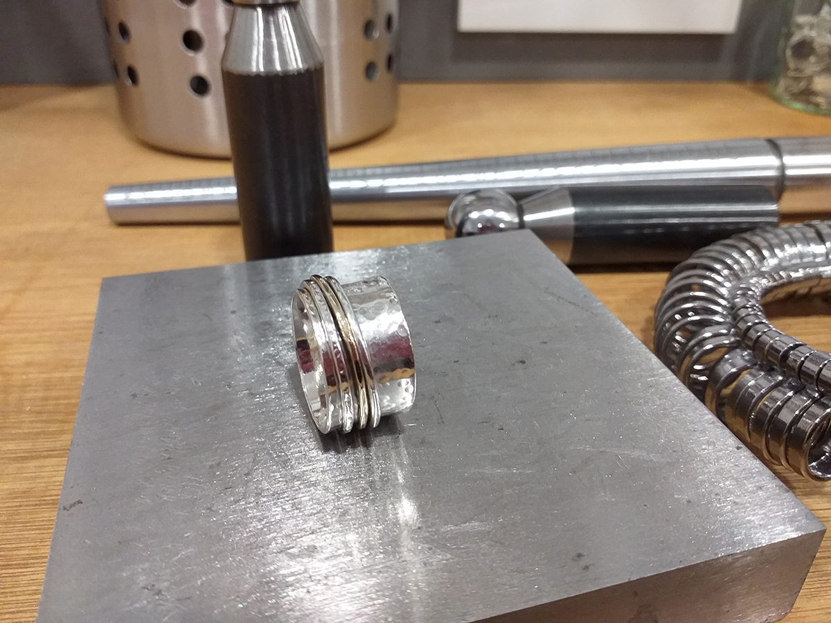 Spinner Ring Workshop - Class of 2 students